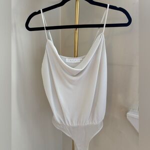 ASTR the label Cowlneck bodysuit- small